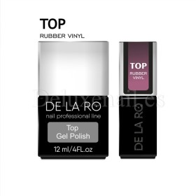 Top Mate sin pegajosidad Rubber Vinyl no wipe DE LA RO, 12 ml