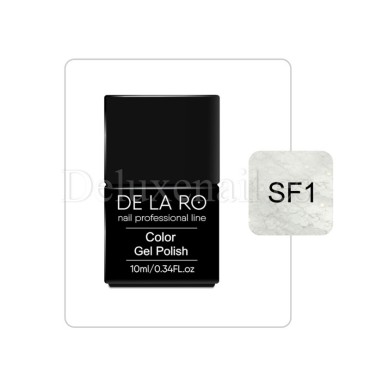 Esmalte Permanente Snow Flakes 001 DE LA RO, 10 ml