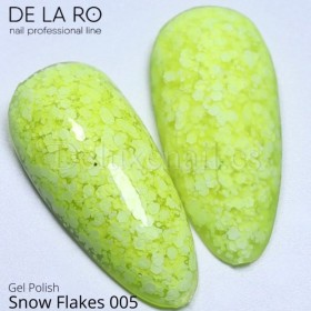 Esmalte Permanente Snow Flakes 005 DE LA RO, 10 ml