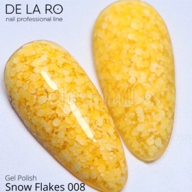 Esmalte Permanente Snow Flakes 008 DE LA RO, 10 ml