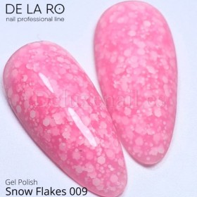 Esmalte Permanente Snow Flakes 009 DE LA RO, 10 ml