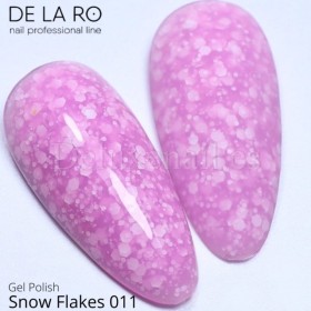 Esmalte Permanente Snow Flakes 011 DE LA RO, 10 ml
