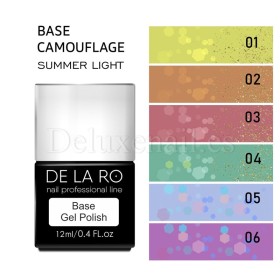 Base Rubber Summer Light 02, DE LA RO, 12 ml