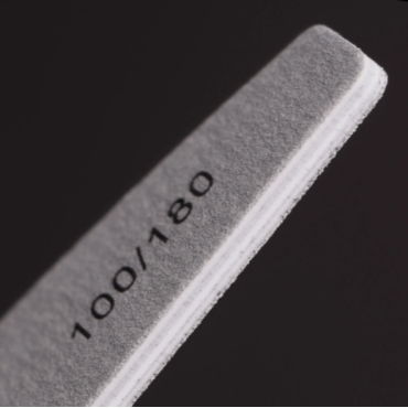 Lima media luna Komilfo, 100/180 Grit