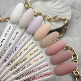 Gel Nude Orchid Pink DE LA RO, 15 gr