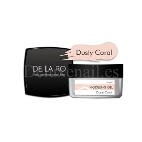 Gel Nude Dusty Coral DE LA RO, 15 gr