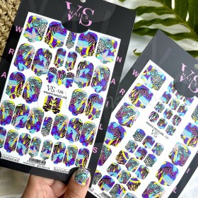 Pegatina Adhesiva Wraps Manicure 126 VS