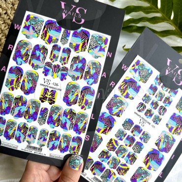 Pegatina Adhesiva Wraps Manicure 126 VS