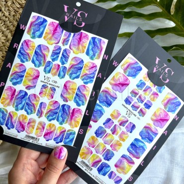 Pegatina Adhesiva Wraps Pedicure 131 VS