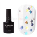 Top sin pegajosidad Komilfo Star Nails Holo, con UV filtros, 8 ml