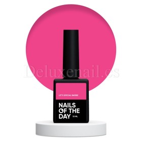 Esmalte Permanente Let’s special Barbie NAILSOFTHEDAY, Rosa Neón, 10 ml