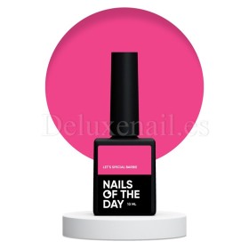 Gel Polish Barbie 209 NAILSOFTHEDAY, esmalte semipermanente rosa neón, 10 ml