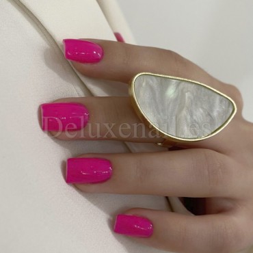 Gel Polish Barbie 209 NAILSOFTHEDAY, esmalte semipermanente rosa neón, 10 ml