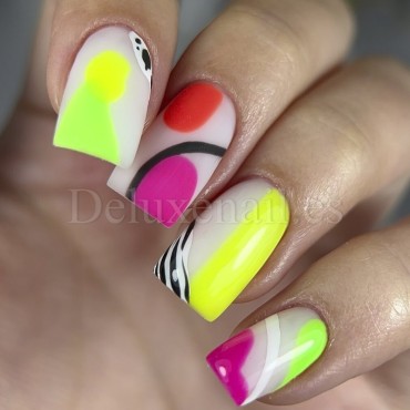 Gel Polish Barbie 209 NAILSOFTHEDAY, esmalte semipermanente rosa neón, 10 ml