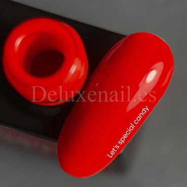 Esmalte Permanente Let’s special Candy NAILSOFTHEDAY, Rojo Neón, 10 ml