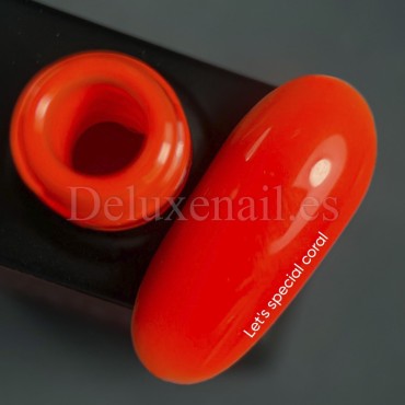 Esmalte Permanente Let’s special Coral NAILSOFTHEDAY, Coral neón, 10 ml