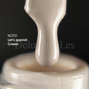 Gel Polish Cream 081 NAILSOFTHEDAY, esmalte semipermanente beige rosado, 10 ml