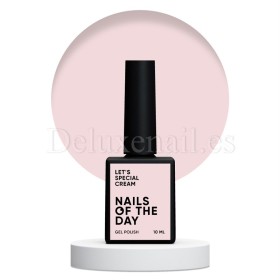 Esmalte Permanente Let’s special Cream NAILSOFTHEDAY, Beige rosado, 10 ml