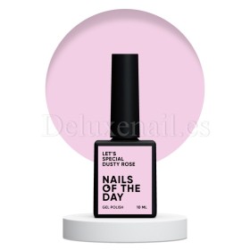 Gel Polish Dusty Rose 208 NAILSOFTHEDAY, esmalte semipermanente rosa claro, 10 ml