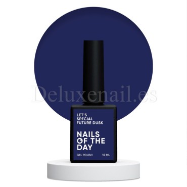 Esmalte Permanente Let’s special Future Dusk NAILSOFTHEDAY, Azul oscuro, 10 ml