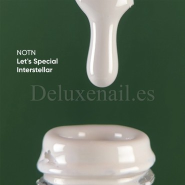 Gel Polish Interstellar NAILSOFTHEDAY, esmalte semipermanente gris claro, 10 ml