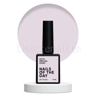 Esmalte Permanente Let’s special Ivory NAILSOFTHEDAY, Beige, 10 ml