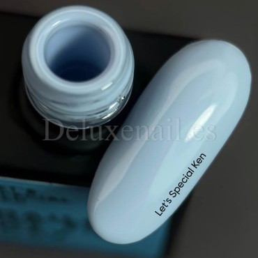 Gel Polish Ken 301 NAILSOFTHEDAY, esmalte semipermanente azul claro, 10 ml