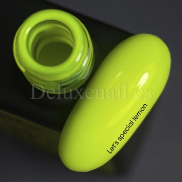 Esmalte Permanente Let’s special Lemon NAILSOFTHEDAY, Amarillo Neón, 10 ml