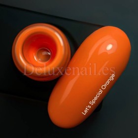 Gel Polish Orange 225 NAILSOFTHEDAY, esmalte semipermanente naranja, 10 ml
