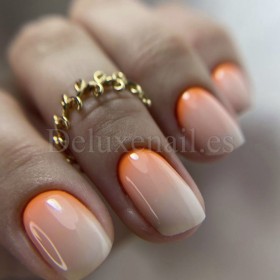 Gel Polish Orange 225 NAILSOFTHEDAY, esmalte semipermanente naranja, 10 ml