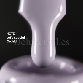 Gel Polish Orchid 065 NAILSOFTHEDAY, esmalte semipermanente lila apagado, 10 ml