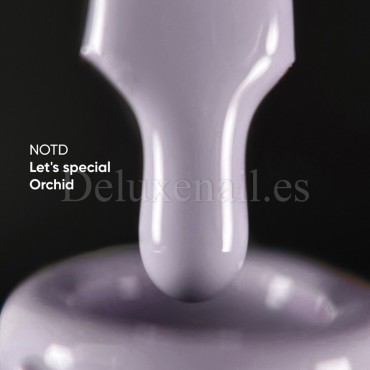 Gel Polish Orchid 065 NAILSOFTHEDAY, esmalte semipermanente lila apagado, 10 ml
