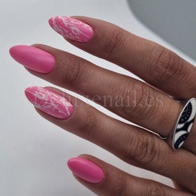 Gel Polish Pink 197 NAILSOFTHEDAY, esmalte semipermanente rosa, 10 ml
