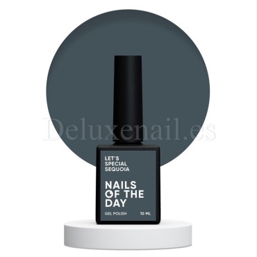 Esmalte Permanente Let’s special Sequoia NAILSOFTHEDAY, Verde grisáceo, 10 ml