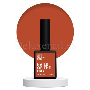 Esmalte Permanente Let’s special Tiger NAILSOFTHEDAY, Calabaza, 10 ml