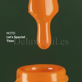 Gel Polish Titian 101 NAILSOFTHEDAY, esmalte semipermanente zanahoria, 10 ml