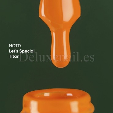 Gel Polish Titian 101 NAILSOFTHEDAY, esmalte semipermanente zanahoria, 10 ml