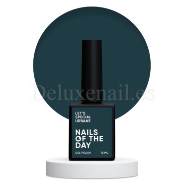 Esmalte Permanente Let’s special Urbane NAILSOFTHEDAY, Gris verdoso, 10 ml