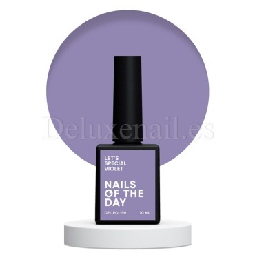 Gel Polish Violet 285 NAILSOFTHEDAY, esmalte semipermanente violeta, 10 ml