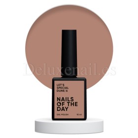 Esmalte Permanente Let’s special Dune 6 NAILSOFTHEDAY, Marrón, 10 ml