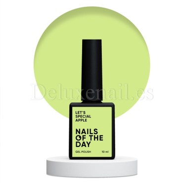 Esmalte Permanente Let’s special Apple NAILSOFTHEDAY, Verde pastel, 10 ml