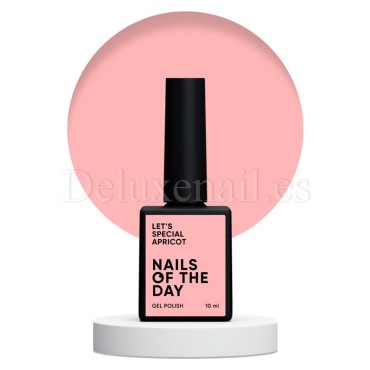 Esmalte Permanente Let’s special Apricot NAILSOFTHEDAY, Rosa pastel , 10 ml