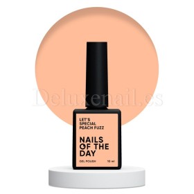 Esmalte Permanente Let’s special Peach Fuzz NAILSOFTHEDAY, Melocotón pastel, 10 ml