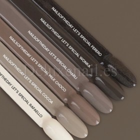 Esmalte Permanente Let’s special Charli NAILSOFTHEDAY, Beige crema oscuro, 10 ml