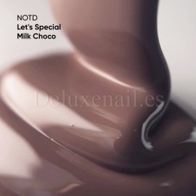Esmalte Permanente Let’s special Milk Choco NAILSOFTHEDAY, Marrón, 10 ml