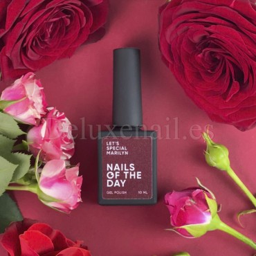 Esmalte Permanente Let’s special Marilyn NAILSOFTHEDAY, Borgoña, 10 ml