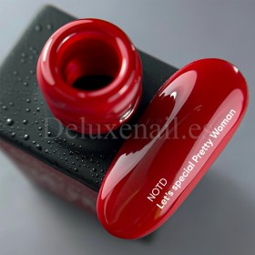 Esmalte Permanente Let’s special Pretty Woman NAILSOFTHEDAY, Rojo Frambuesa, 10 ml