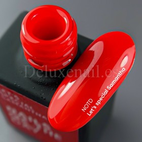 Esmalte Permanente Let’s special Samantha NAILSOFTHEDAY, Rojo muy vivo, 10 ml