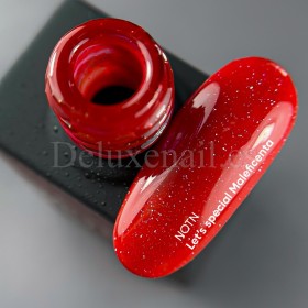 Esmalte Reflectante Maleficenta NAILSOFTHENIGHT, Rojo, 10 ml
