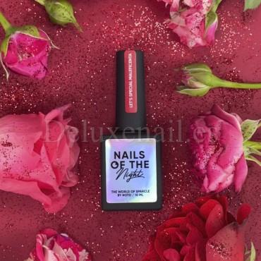 Esmalte Reflectante Maleficenta NAILSOFTHENIGHT, Rojo, 10 ml